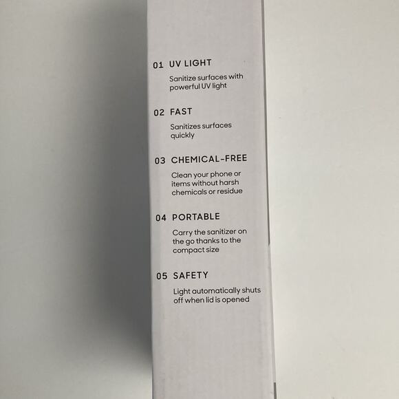 Sharper Image UV-Zone Sanitizer Phone Keys Credit Cards Ear Buds UV Light - Picture 4 of 5